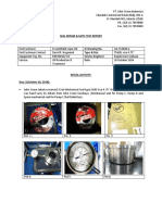 Seal Repair and Static Test Report - EMCL