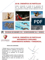 Clase 03 Cinemática de Particulas Sistemas de Coordenadas1