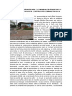 Contaminación Atmosférica en La Comunidad Del Barrio Bello Horizonte Por Residuos de Construcción y Demolición en La Via