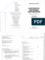 Texto 3 - Partidos e Sistemas Partidarios - Giovanni Sartori - Português PDF