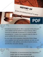 History of Environmental Laws