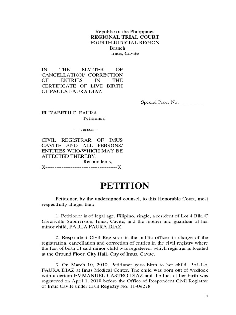 petition-for-correction-of-entries-myka-pdf-marriage-common-law