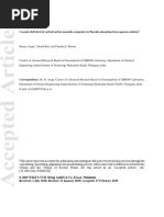 Research Article: Coconut-Shell Derived Carbon/carbon Nanotube Composite or Fluoride Adsorption From Aqueous Solution