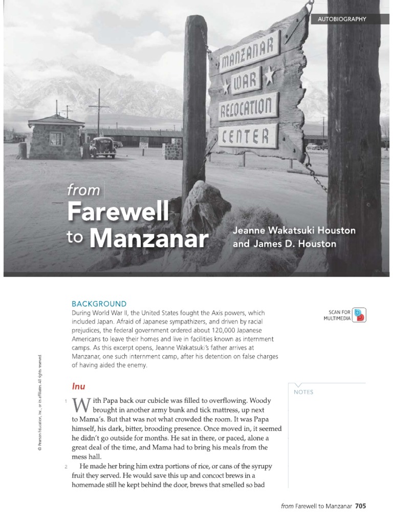 farewell to manzanar story