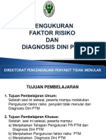 Pengukuran Faktor Risiko & Diagnosis Dini Ptm New1_rev