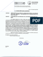 Conformación de brigadas de autoprotección escolar (BAPE) en instituciones educativas de la UGEL Crucero