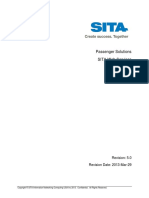 Passenger Solutions SITA Web Services Guide: Revision: 5.0 Revision Date: 2013-Mar-29