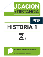 EDUCACIÓN A DISTANCIA Historia 1 PDF