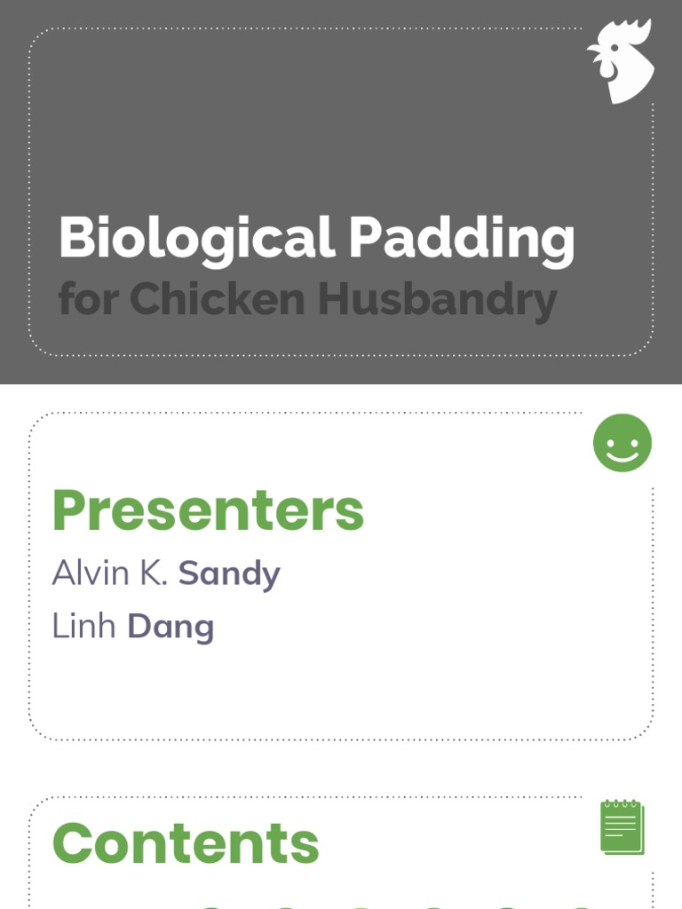 Presentation Draft Biological Padding PDF Food Industry Natural