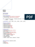 Anamnese Completa para Avaliação de Sintomas e Diagnóstico TCM