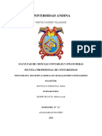 Régimen Laboral de Trabajadores Extranjeros en El Perú