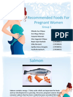 Recommended Foods For Pregnant W