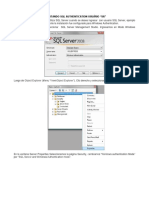 Habilitando SQL Authentication e o Usuário