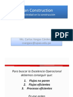 Lean Construction: La Efectividad en La Construcción