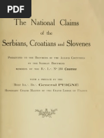 Download The National Claims of the Serbians Croatians and Slovenes  Presented to the Brothers of the Allied Countries by the Serbian Brothers membres of the R L 288 Cosmos 1919 by koekude SN40731188 doc pdf