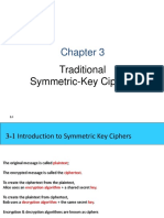 Traditional Symmetric Key Ciphers