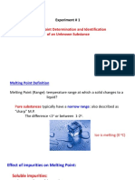 Melting Point Determination