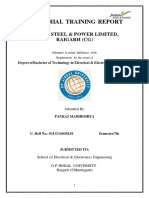 Pankaj Final Industrial Training Report 1234
