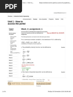 Unit 1 - How To Access The Portal: Week - 0 - Assignment - 1