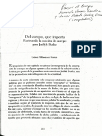 Leonor Villaceves Franco-Del Cuerpo Que Importa Rastreando La Nocion de Cuerpo para Judith Butler