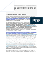 3 Movilidad Sostenible Para El Siglo Xxi