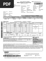 Bill of Supply For Electricity: Due Date: 11-03-2019