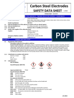 Carbon Steel Electrodes: Safety Data Sheet