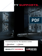 LANXESS - Processing Data For The Injection Molder - LXS-HPM-006EN - 2017-10 PDF