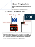 NUX Solid Studio IR Capture Guide