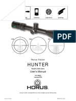 Manual Horus Hunter