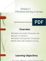 Chapter 1 - General Problem Solving Concept