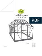 Montagevejledning Til Halls Popular Drivhuse-Halls-Popular-Montagevejledning PDF