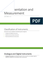 Instrumentation and Measurement Lec3