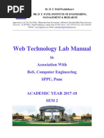 WT Lab Manual PDF