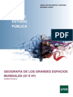 	GEOGRAFÍA DE LOS GRANDES ESPACIOS MUNDIALES (Gª E Hª)