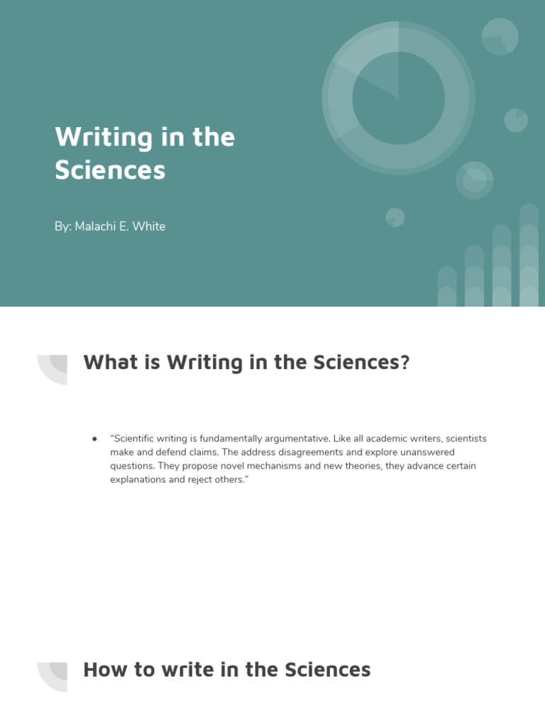 Writing 20in 20the 20sciences | PDF | Hypothesis | Science