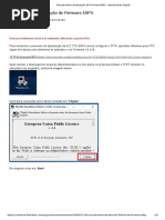 Modelo de GMUD: Estrutura e Aprovações | PDF