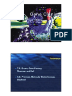 Steps in Gene Cloning