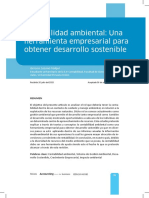 Artículo Contabilidad Ambiental Como Herramienta