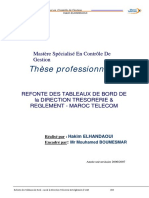 REFONTE DES TABLEAUX DE BORD DE LA DIRECTION TRESORERIE et REGLEMENT - MAROC TELECOM.pdf