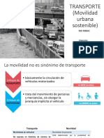 TRANSPORTE (Movilidad Urbana)