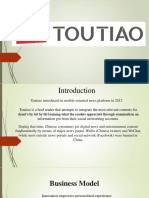 Toutiao's Mobile-Oriented News Platform Introduction