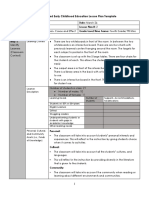 Elementary and Early Childhood Education Lesson Plan Template