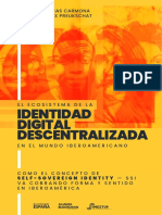 Ecosistema Identidad Digital Descentralizada SSI Iberoamericana