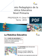 Fundamento Pedagógico de La Robótica Educativa - Nivel Primaria