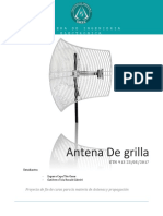 Grid Antenna (Last Proyect of The Course)