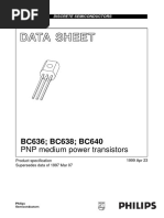 Lot X3 Transistors PNP Silicium BC161 - Boîtier Silicium