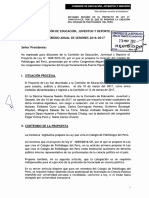 PROYECTO DE LEY N - 1049 2016-CR Creacion PDF