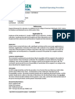 Lab Policies Crossmatch Procedure Gel Method Lab