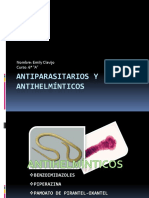 Antiparasitarios y Antihelmínticos.pptx